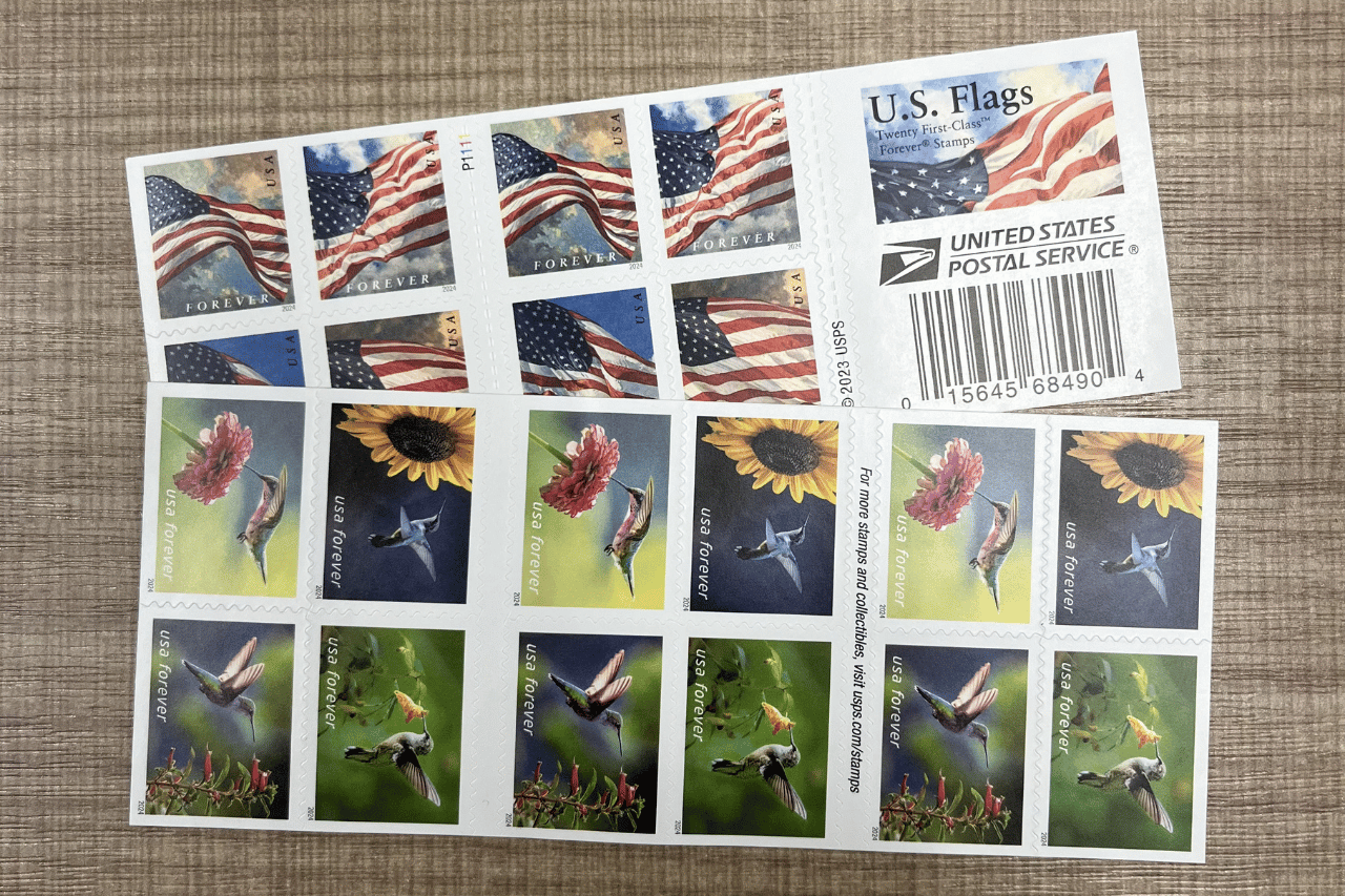 Various stamps.
