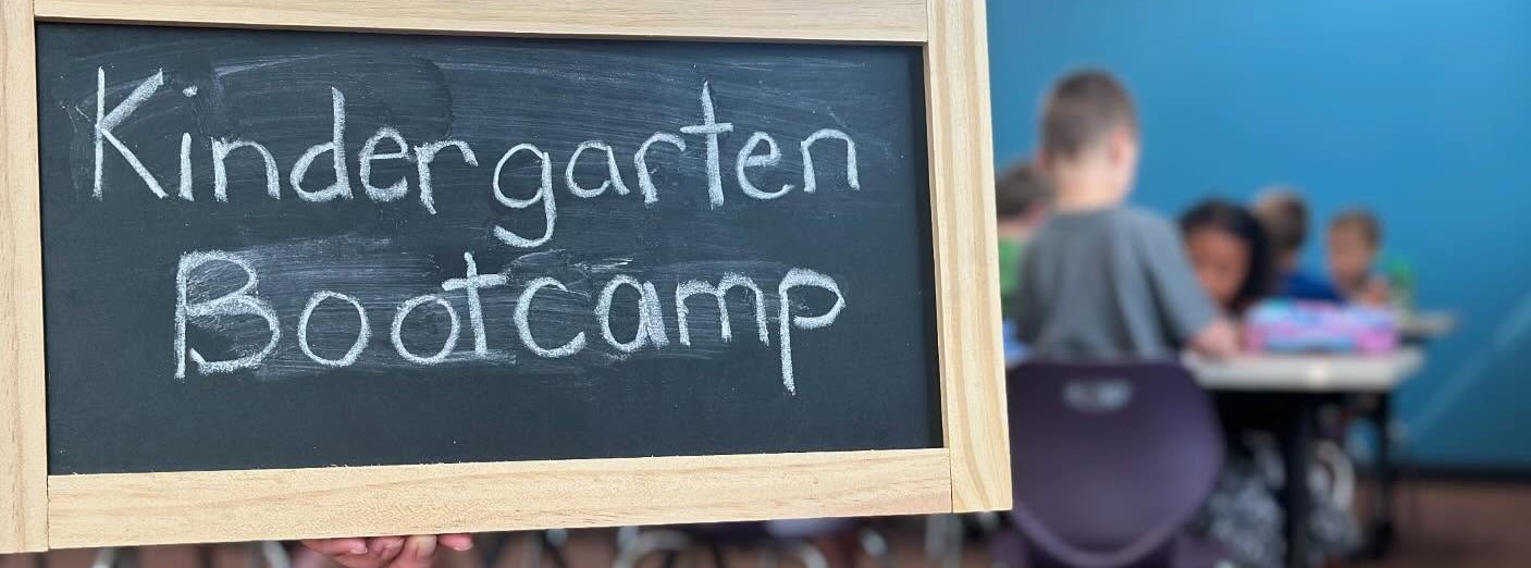 Chalkboard Kindergarden Bootcamp